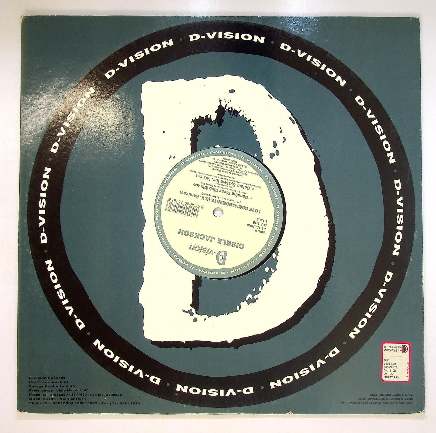 EBOND Gisele Jackson - Love Commandments (UK Remixes) Vinile V094093