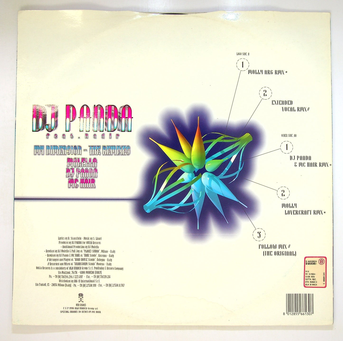 EBOND DJ Panda Feat. Nadir - My Dimension - The Remixes Vinile V094095