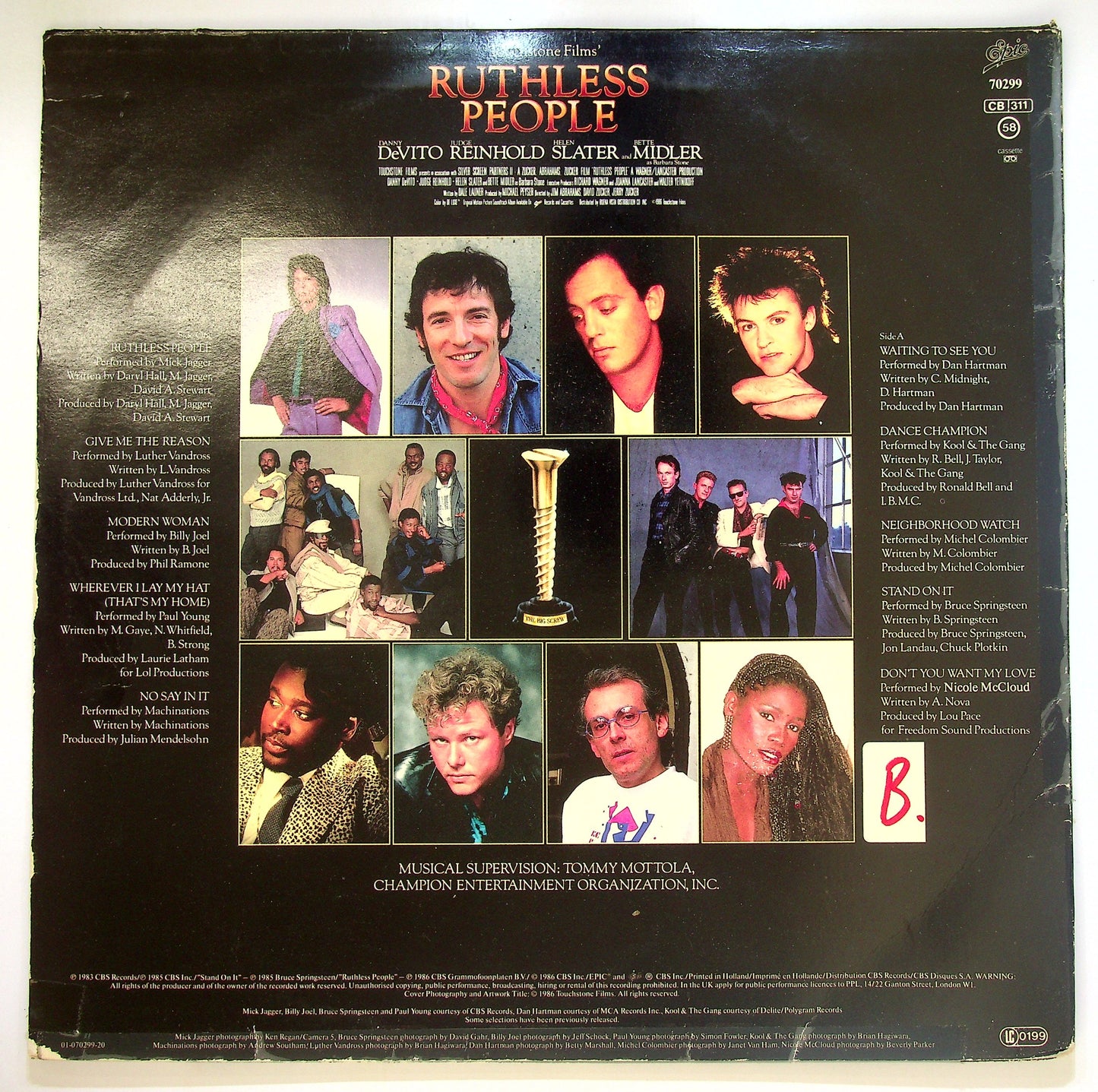 EBOND Various - Ruthless People: The Original Soundtrack Vinile V094100