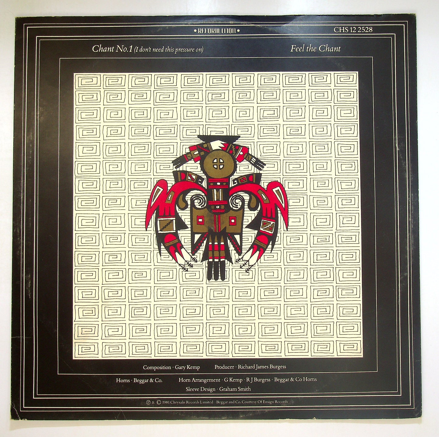 EBOND Spandau Ballet - Chant No. 1 Vinile V094102