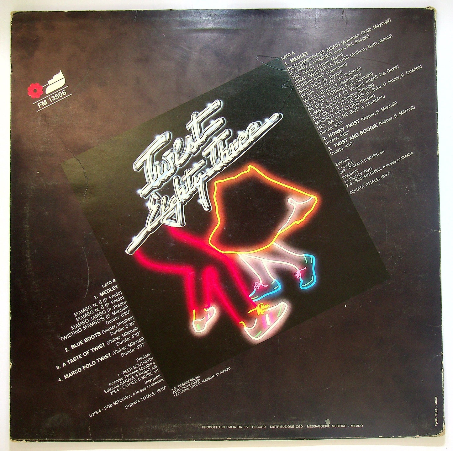 EBOND Bob Mitchell E la Sua Orchestra - Twist Eighty Three Vinile V094107