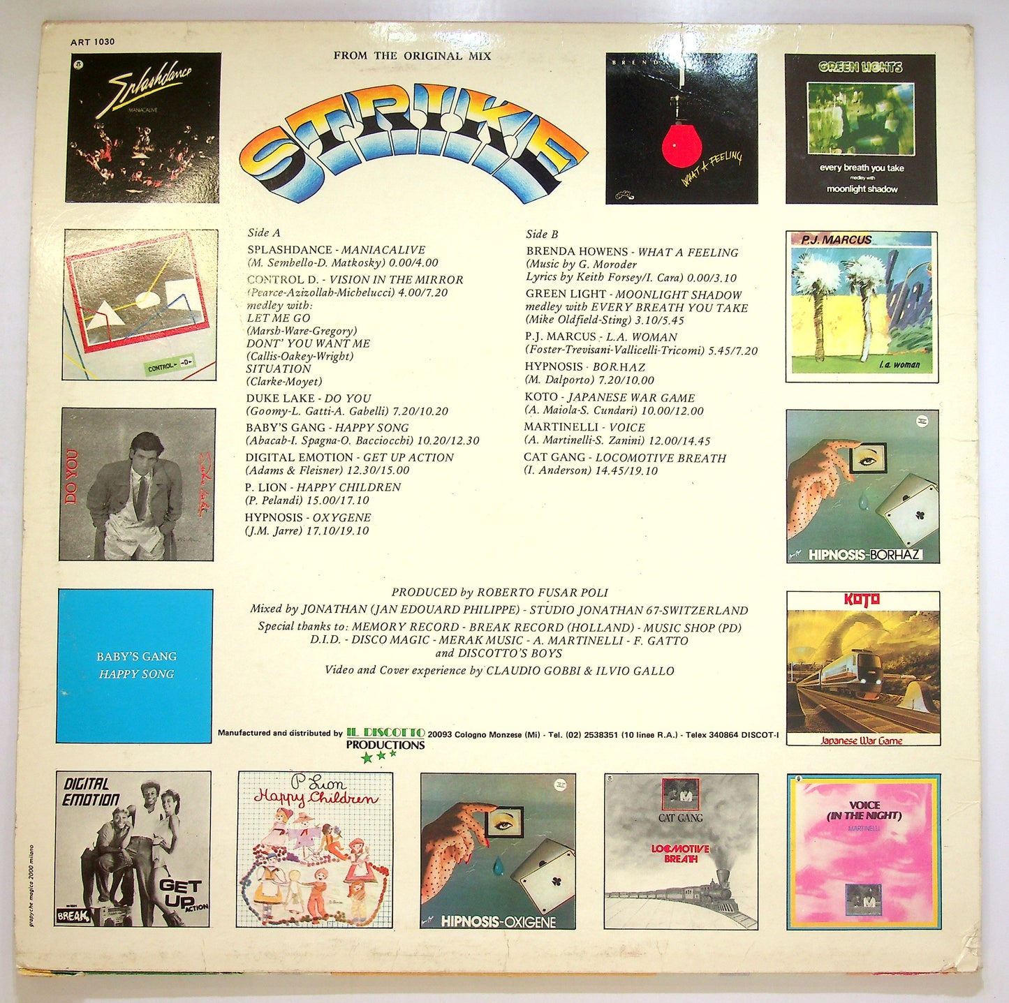 EBOND Various - Strike Vinile V094110