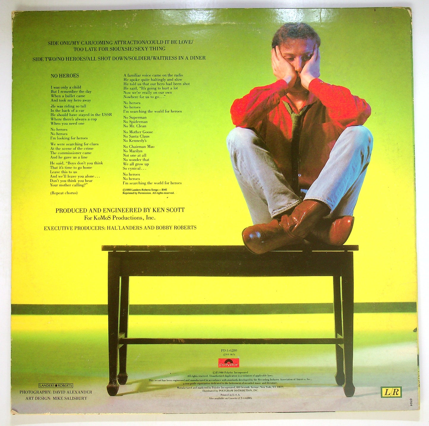 EBOND Jamie Sheriff - No Heroes Vinile V094129
