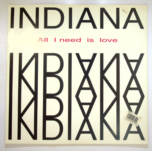 EBOND Indiana - All I Need Is Love Vinile V095048