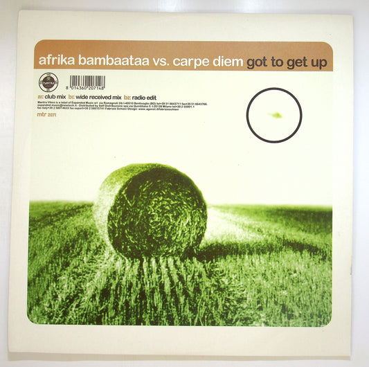 EBOND Afrika Bambaataa Vs. Carpe Diem - Got To Get Up Vinile V095051