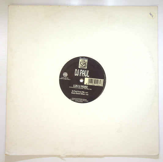 EBOND Dj Paul - Luv U More Vinile V095058