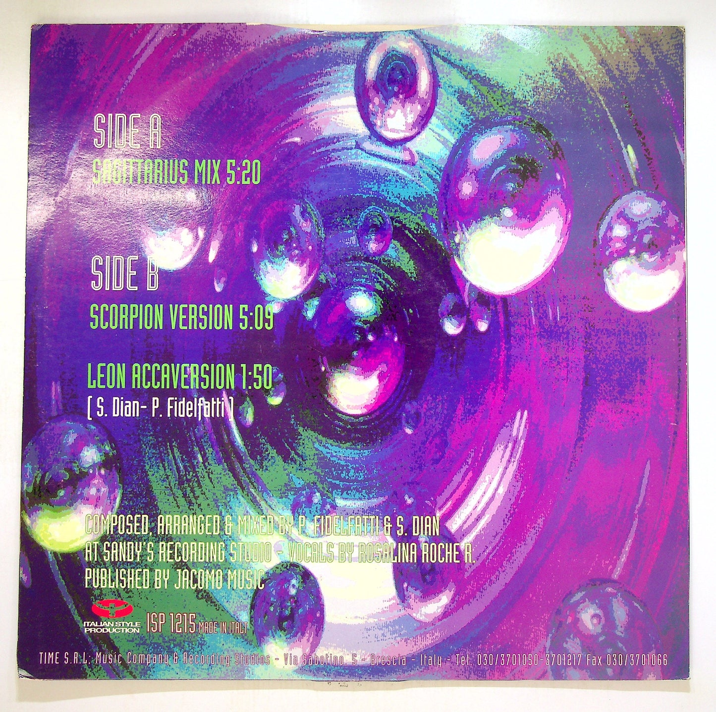 EBOND Amparo - El Ritmo Del Universo Vinile V095069