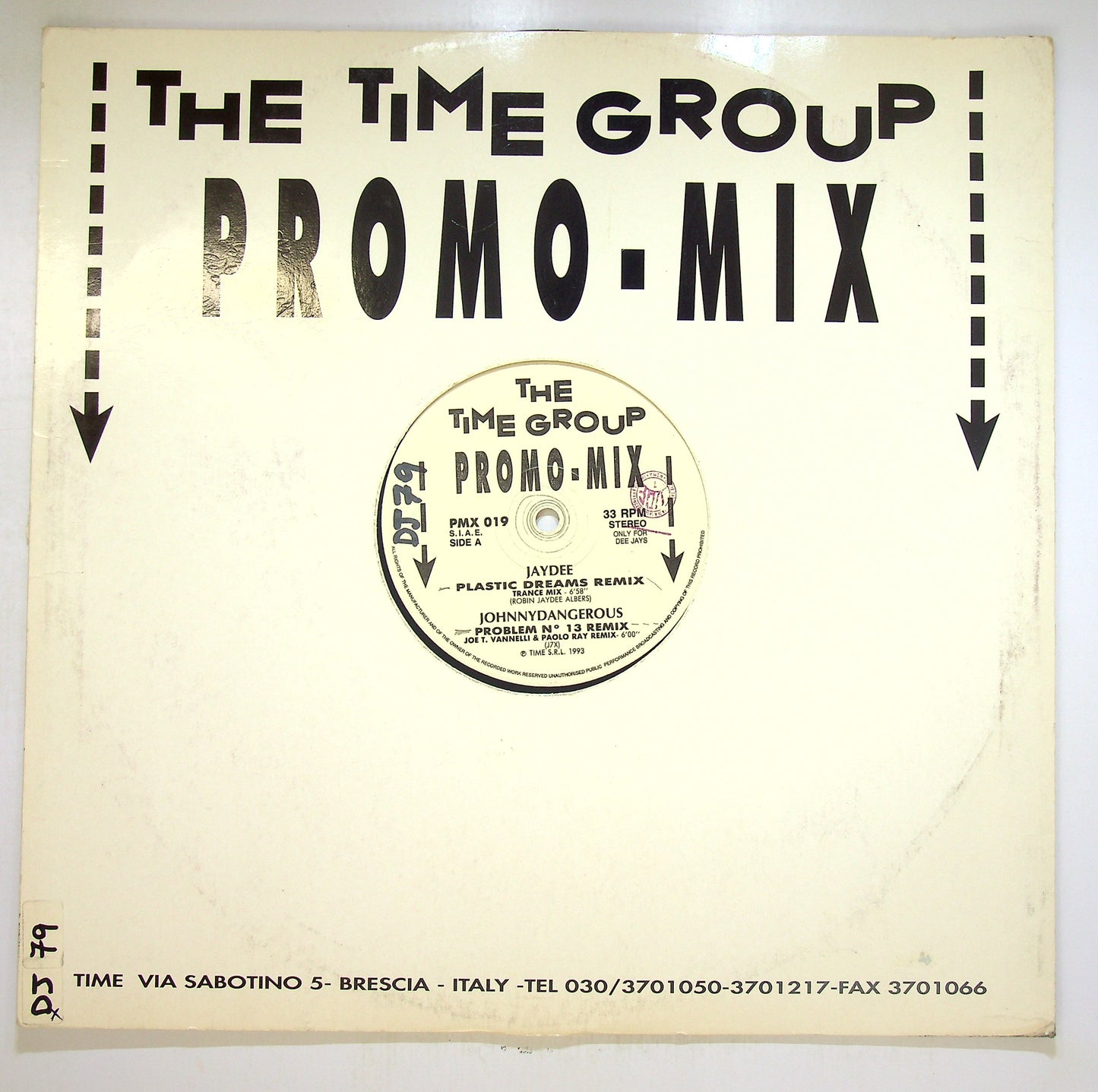 EBOND Various - The Time Group Promo-Mix 19 Vinile V095074