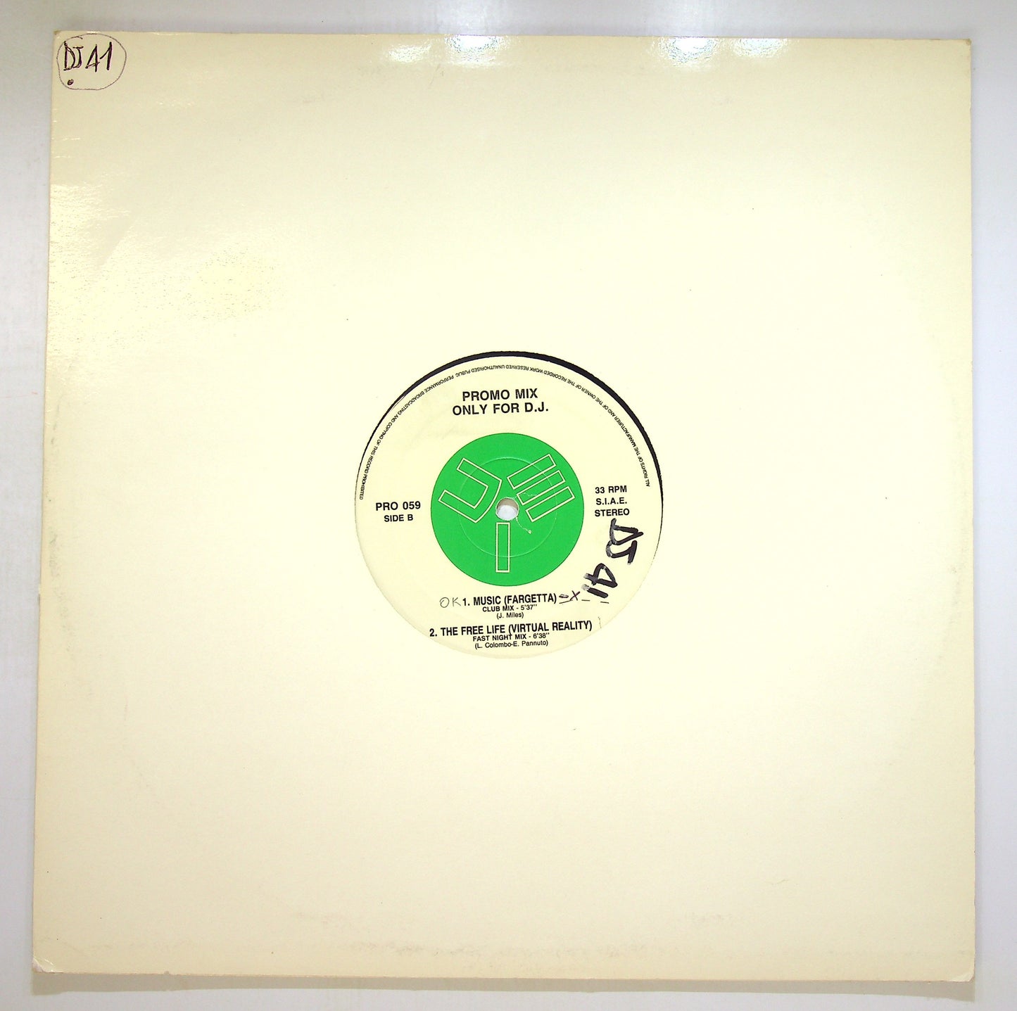 EBOND Various - Promo Mix 59 Vinile V095075