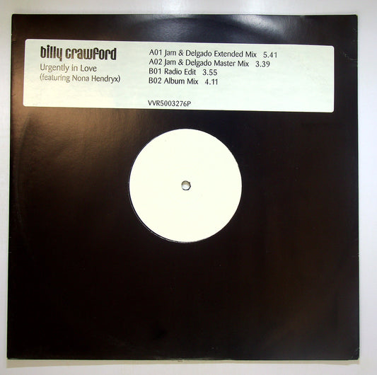EBOND Billy Crawford - Urgently In Love Vinile V095076