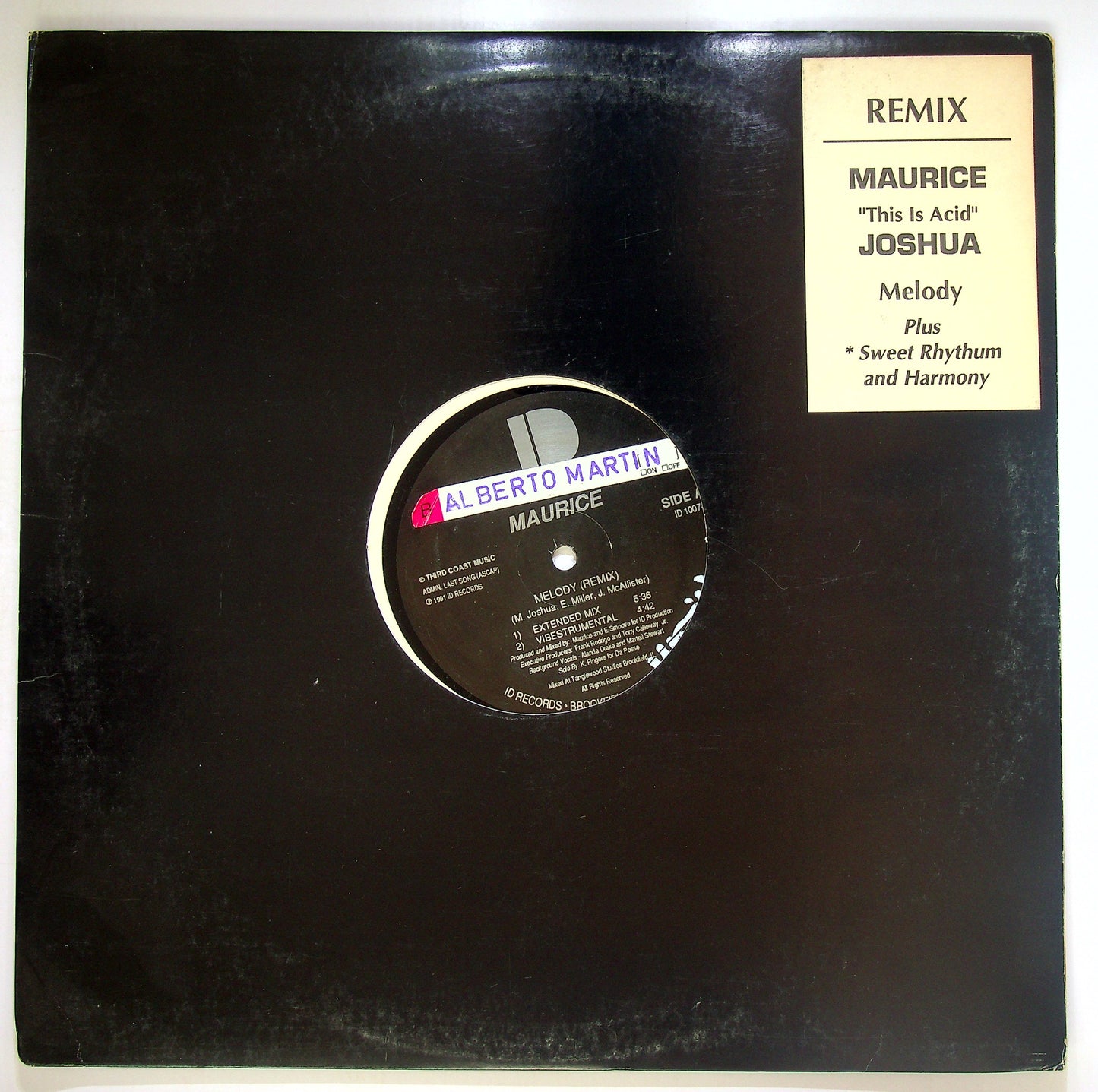 EBOND Maurice - Melody (Remix) Vinile V095078