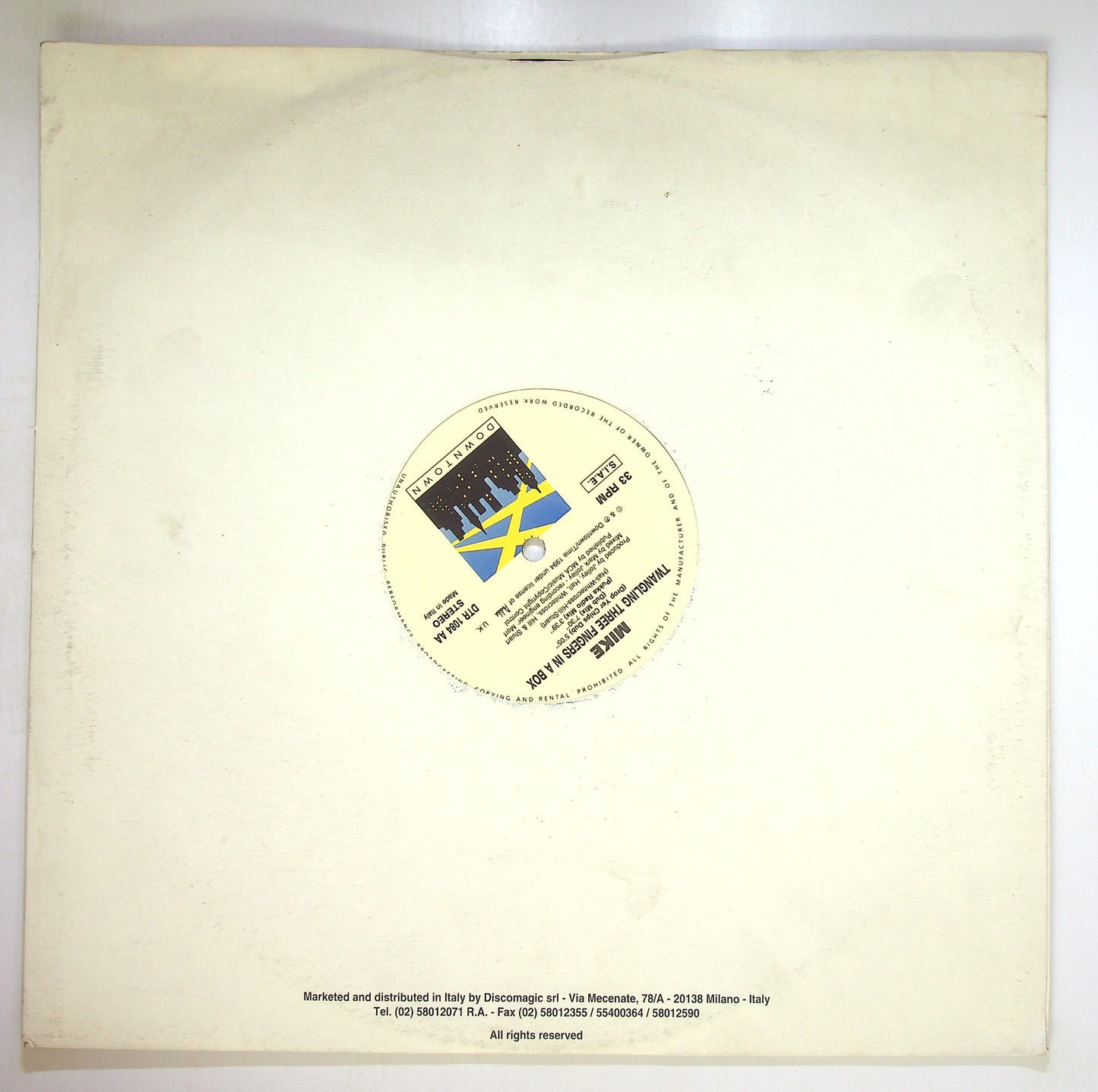 EBOND Mike - Twangling (3 Fingers In The Box) Vinile V095079