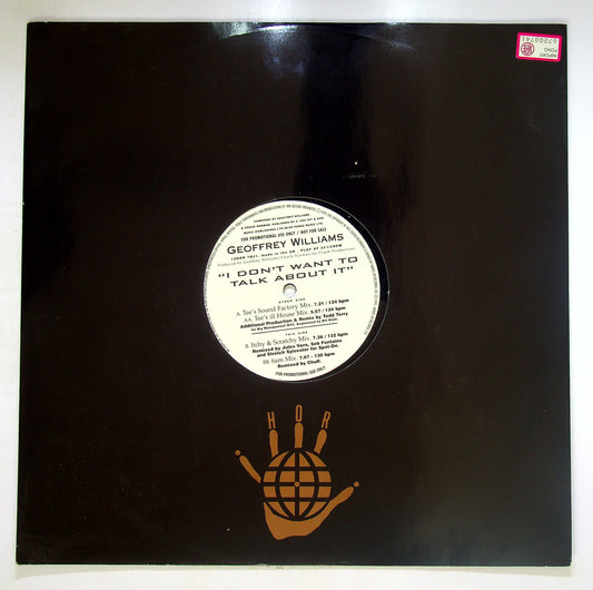 EBOND Geoffrey Williams - I Don't Want To Talk About It Vinile V095083