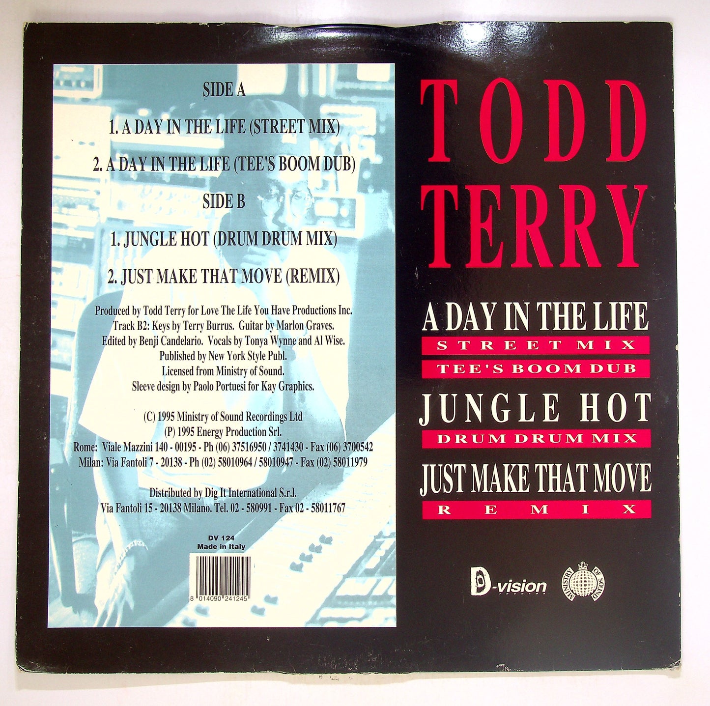 EBOND Todd Terry - A Day In The Life Vinile V095084