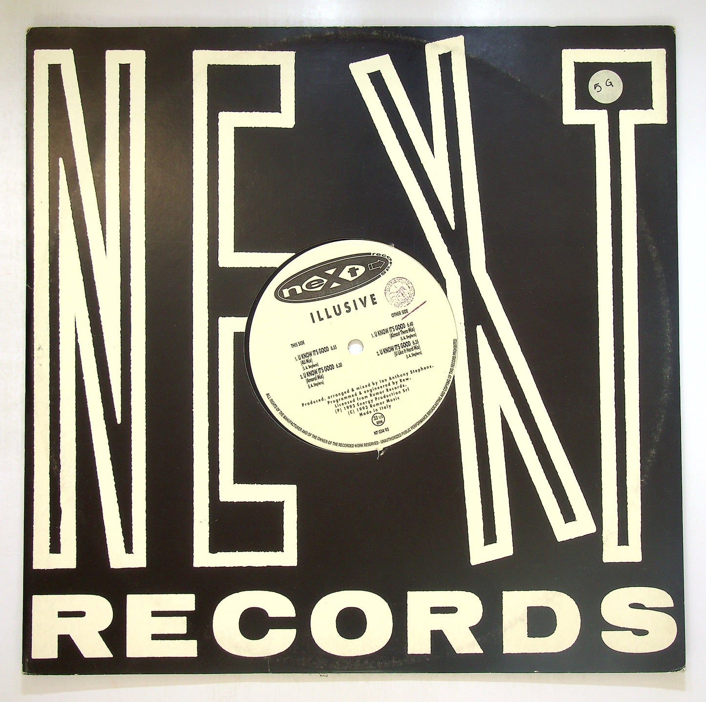 EBOND Illusive - U Know Its Good Vinile V095122