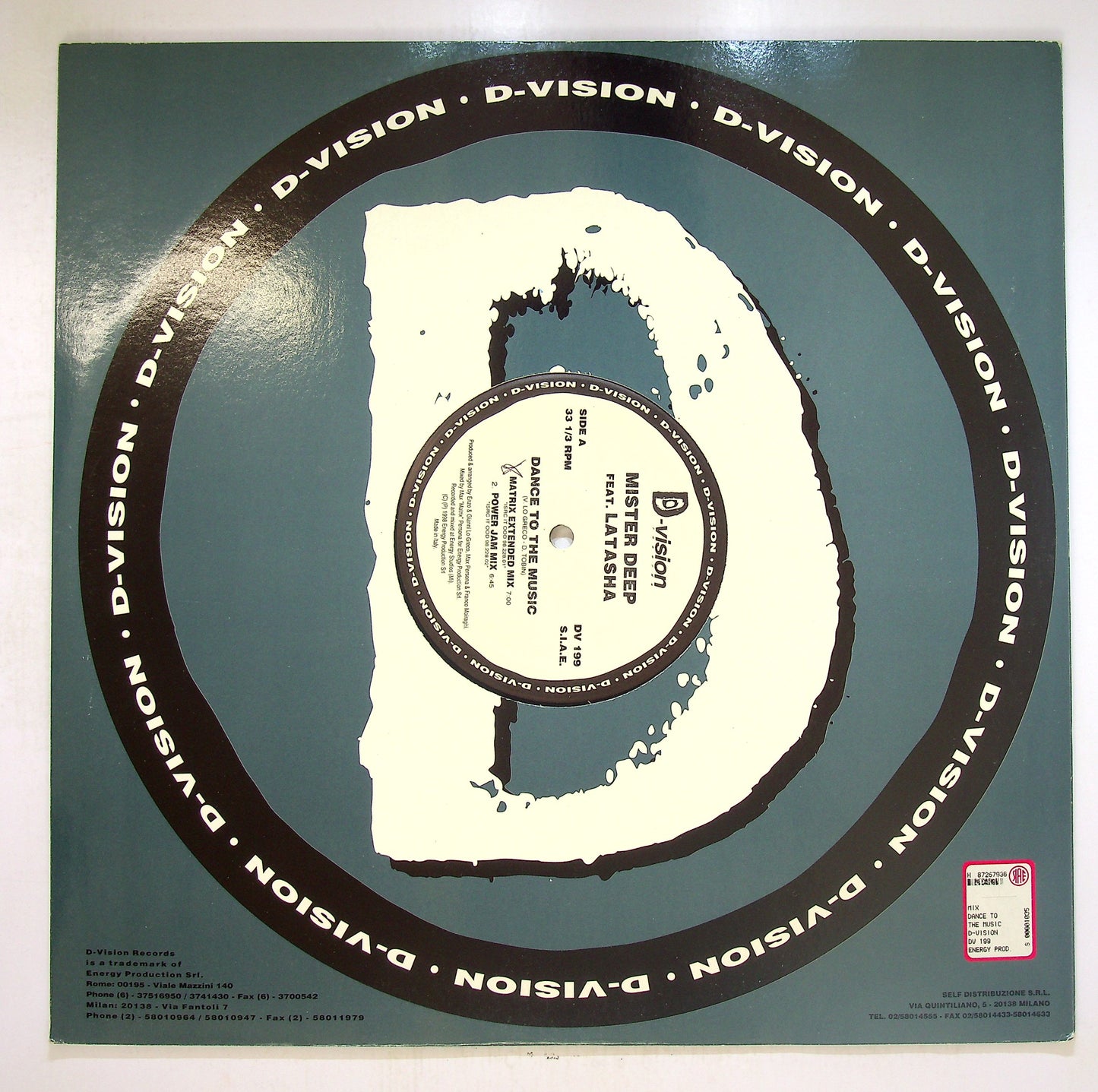 EBOND Mister Deep - Dance To The Music Vinile V095131