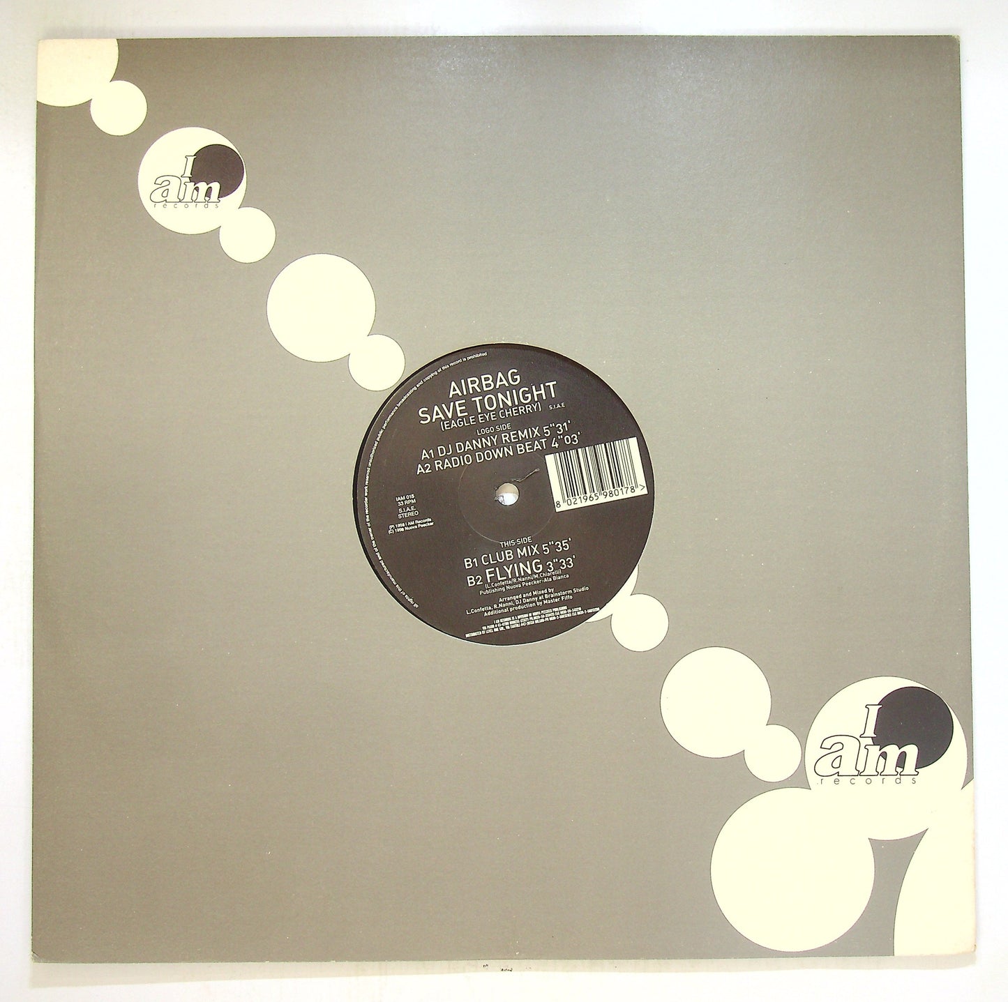 EBOND Airbag (9) - Save Tonight Vinile V095136