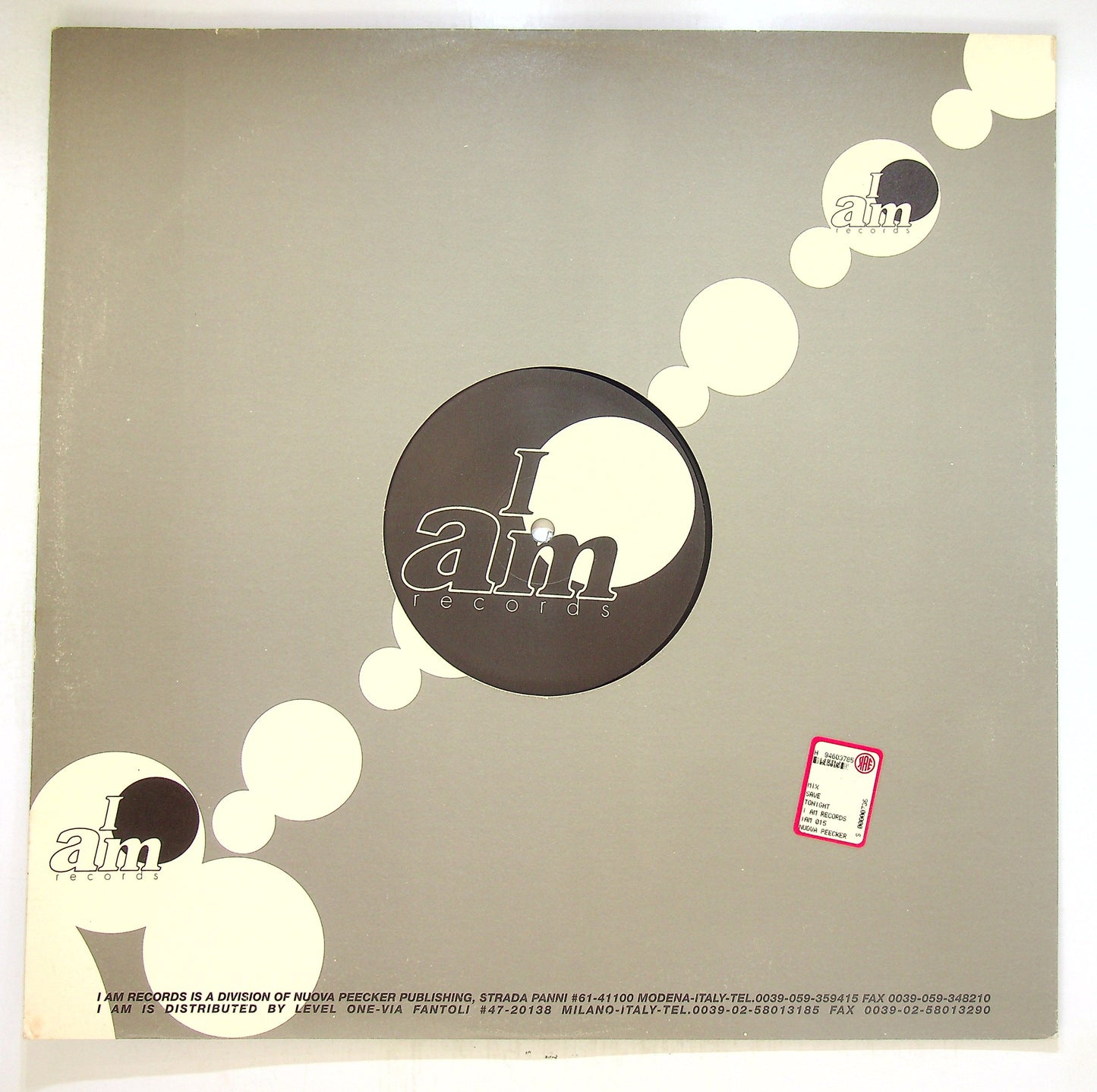 EBOND Airbag (9) - Save Tonight Vinile V095136