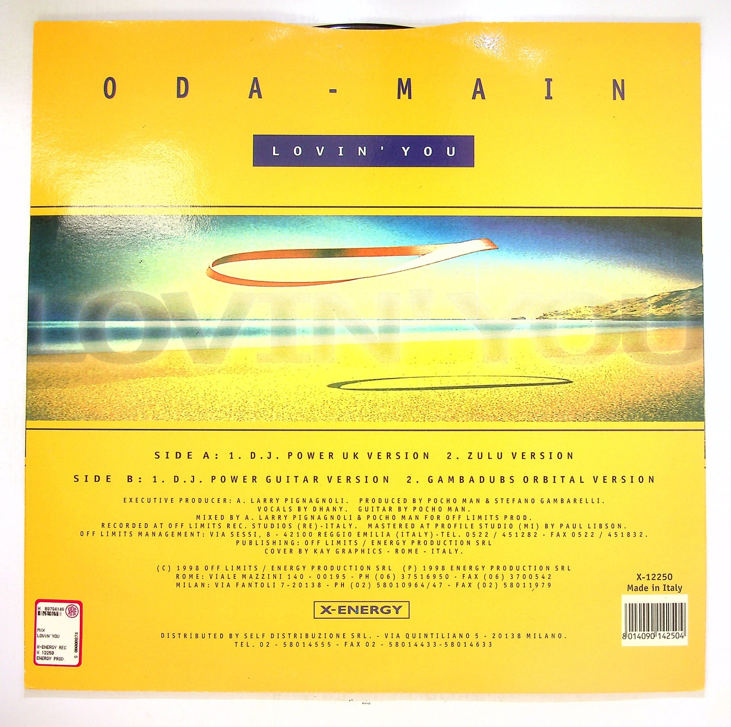 EBOND Oda-Main - Lovin' You Vinile V095141