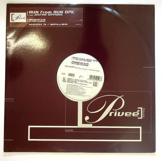 EBOND Run Justine Simmons - Praise My DJ's (My Funny Valentine) Vinile V096005