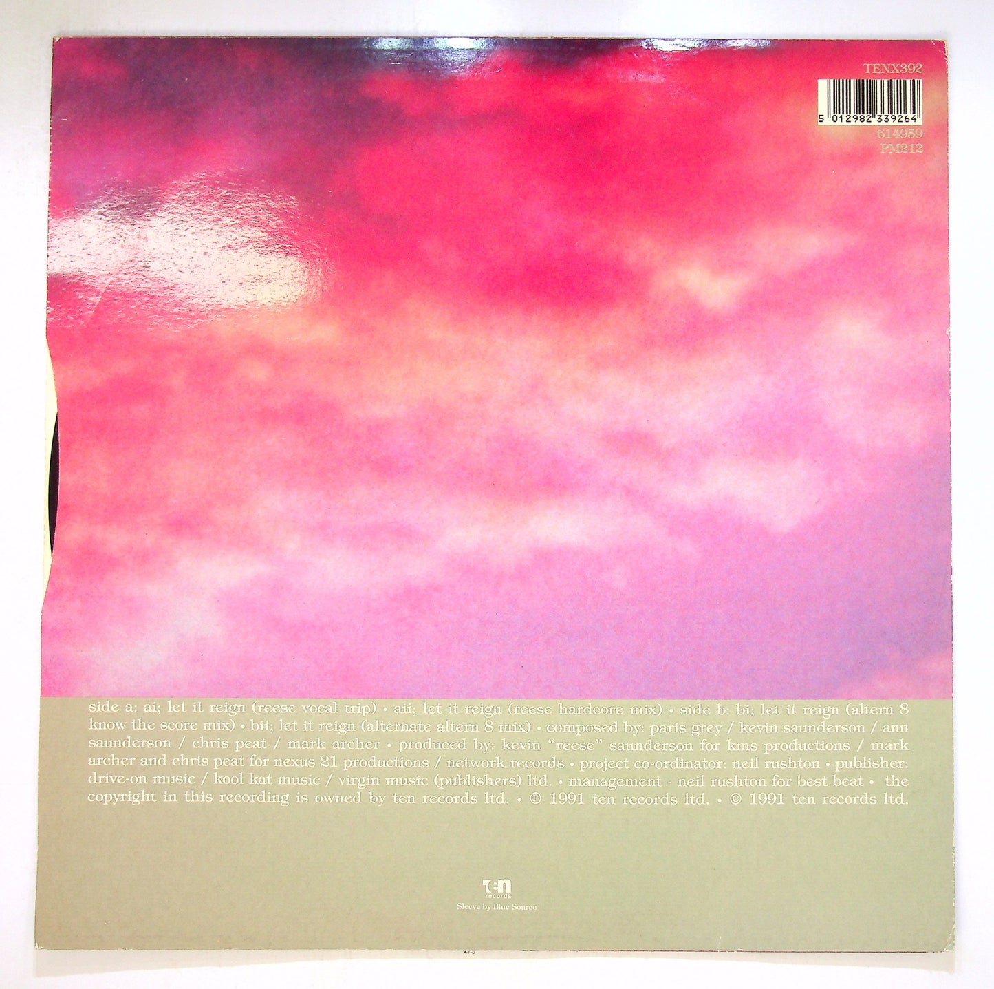 EBOND Inner City - Let It Reign Vinile V096036