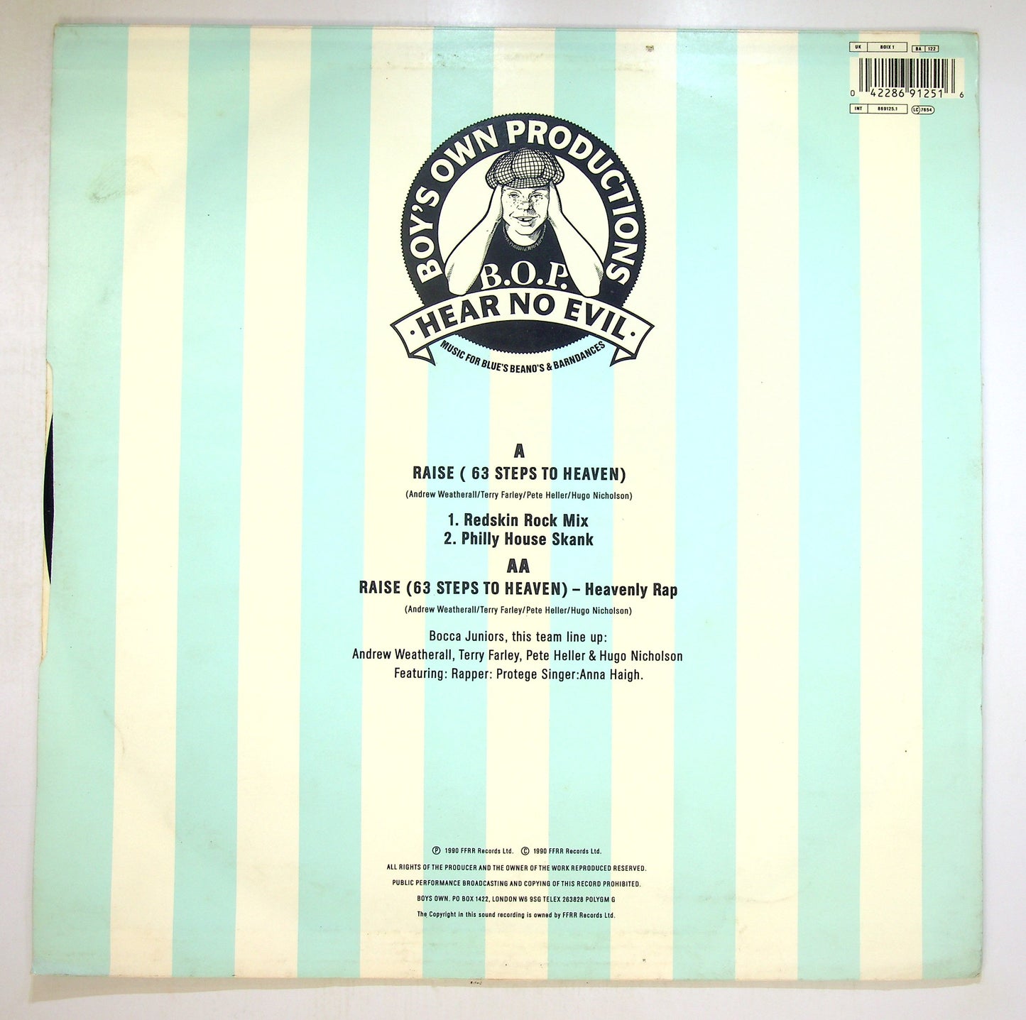 EBOND Bocca Juniors - Raise Vinile V096051