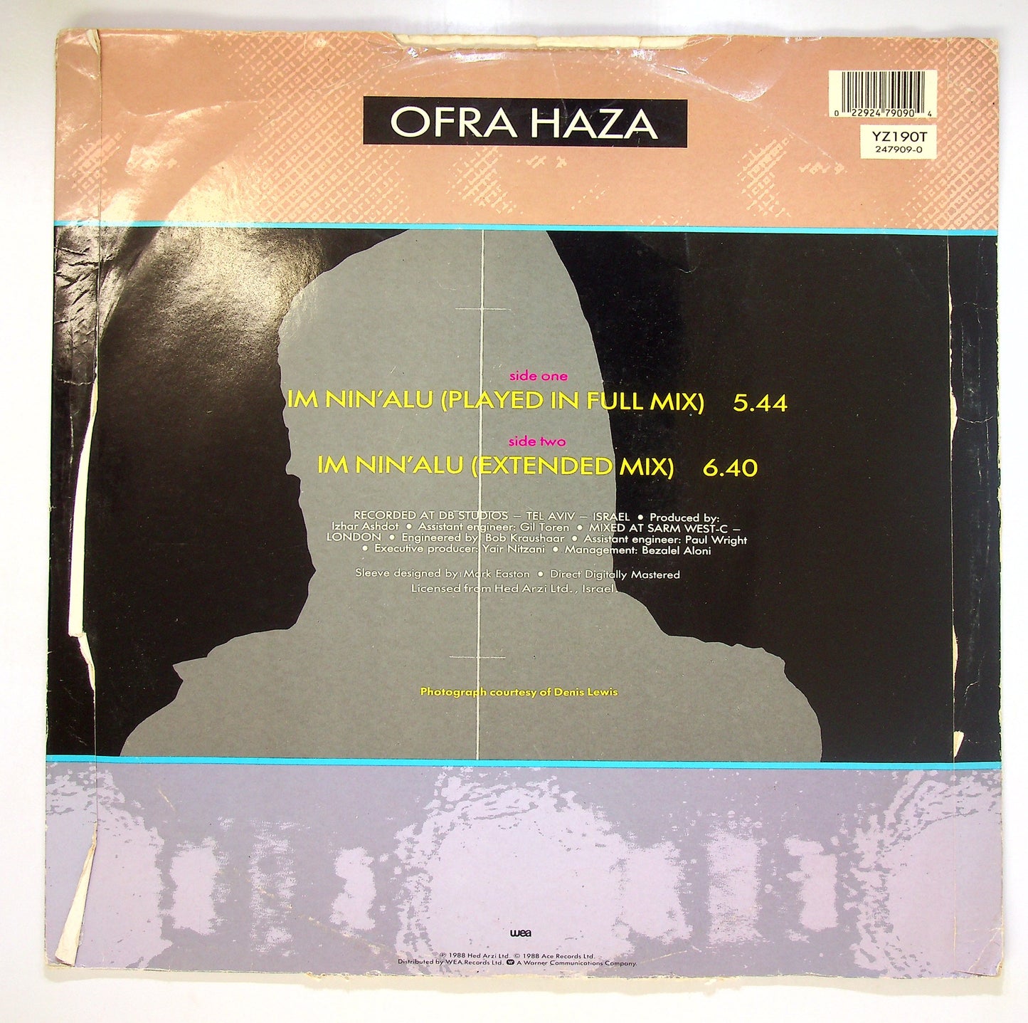 EBOND Ofra Haza - Im Nin'Alu (Played In Full Mix) Vinile V096058