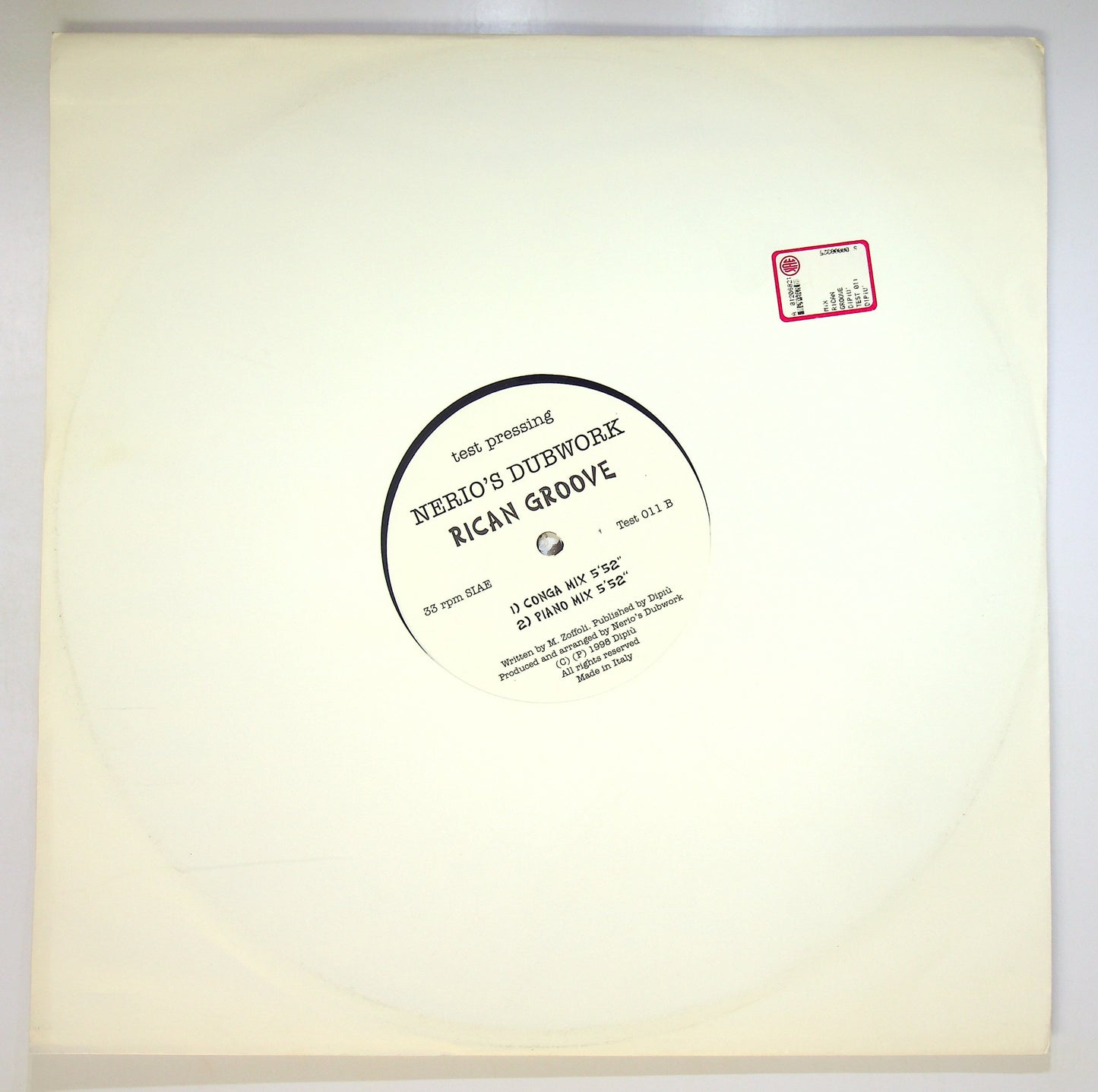 EBOND Nerio's Dubwork - Rican Groove Vinile V096060