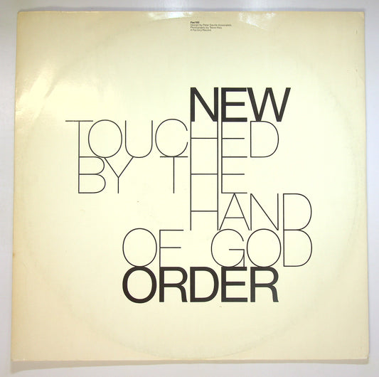 EBOND New Order - Touched By The Hand Of God Vinile V096072