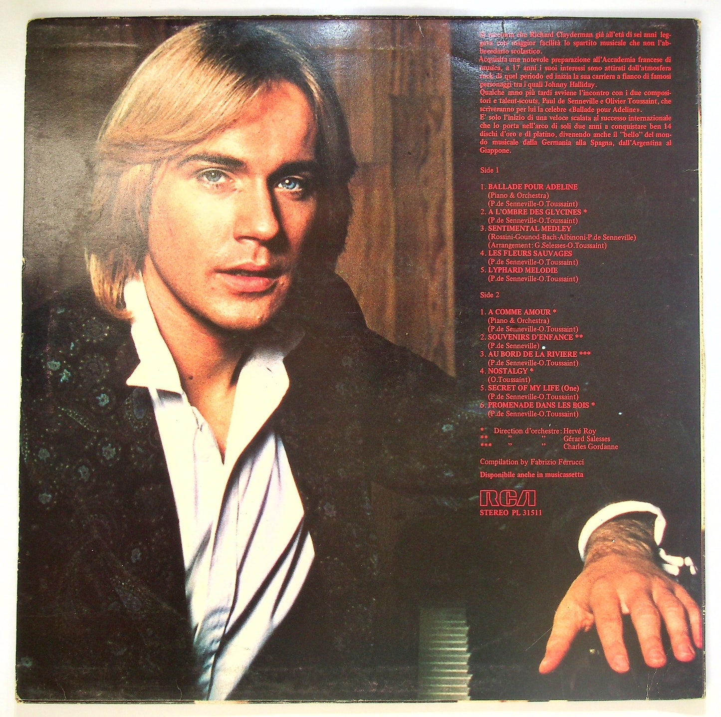 EBOND Richard Clayderman - Sentimental Vinile V096081