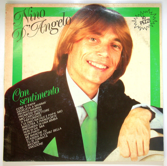 EBOND Nino D'Angelo - Con sentimento Vinile V096101