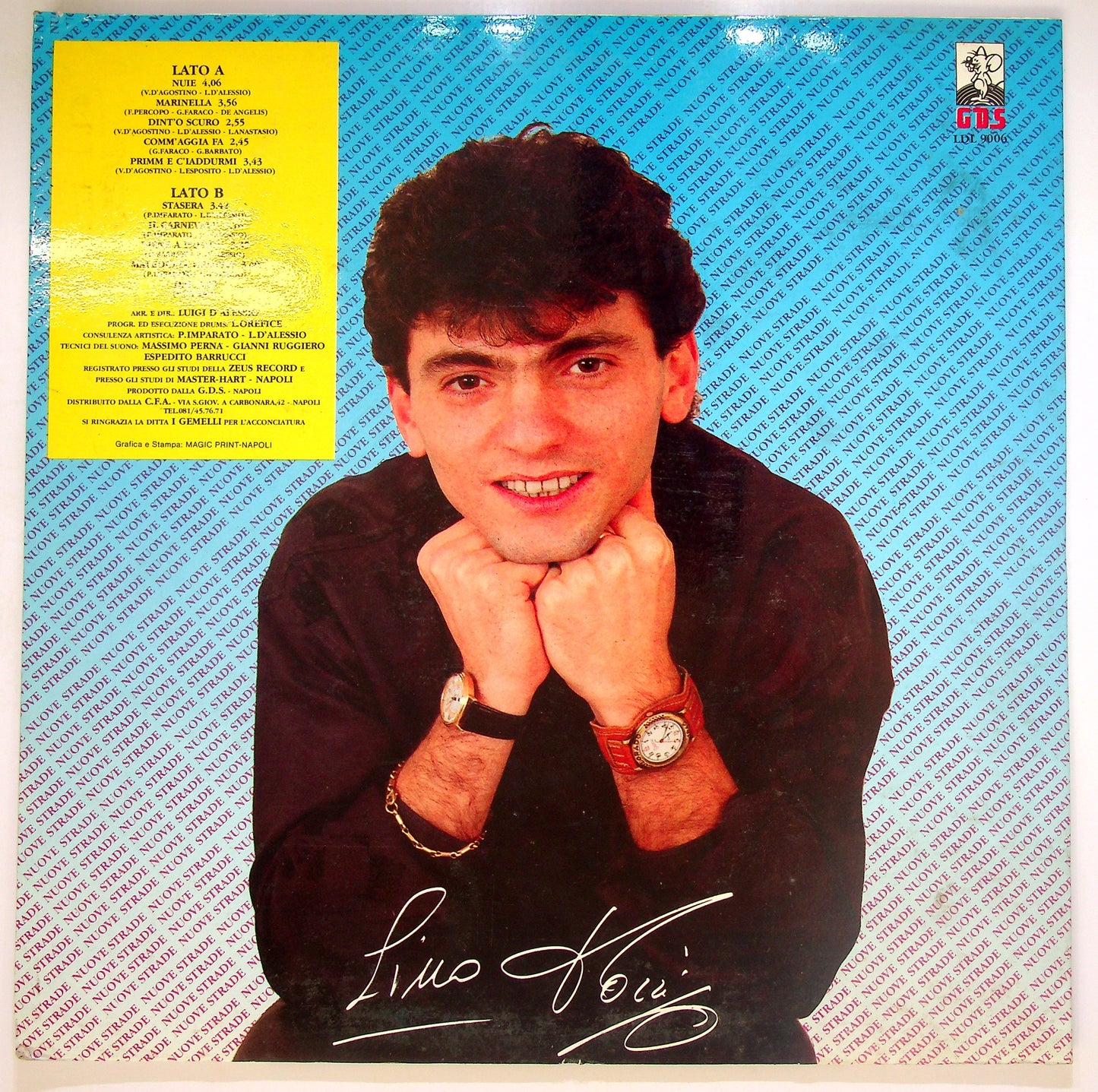 EBOND Lino Tozzi - Nuove Strade Vinile V096102