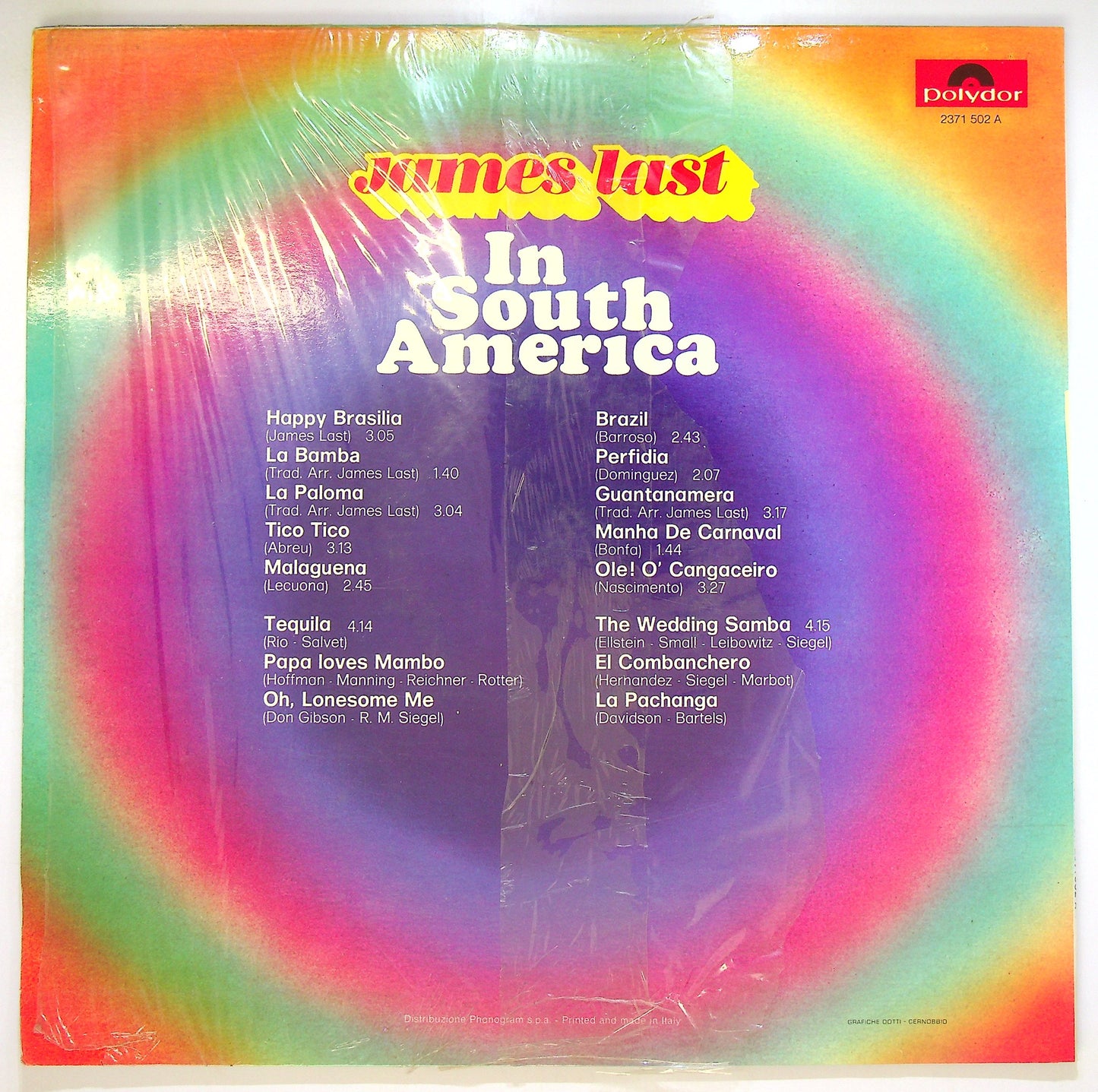 EBOND James Last - In South America Vinile V096106