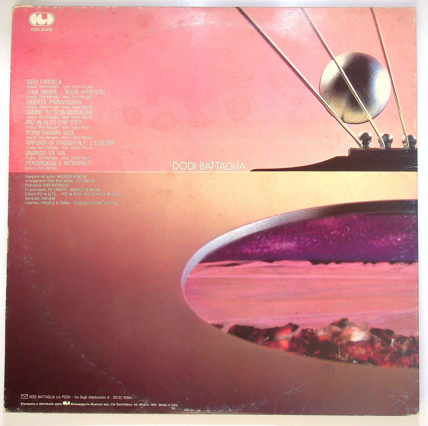 EBOND Dodi Battaglia - Piu In Alto Che C'e!? Vinile V096107