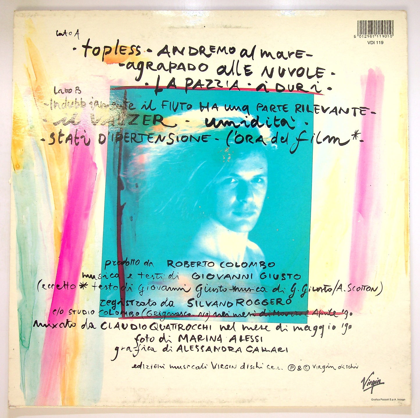 EBOND Giovanni Giusto - Indubbiamente Il Fiuto Ha Una Parte Ril Vinile V096109