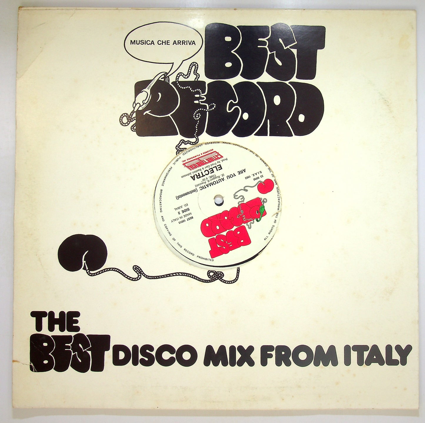 EBOND Electra - Are You Automatic Vinile V097007