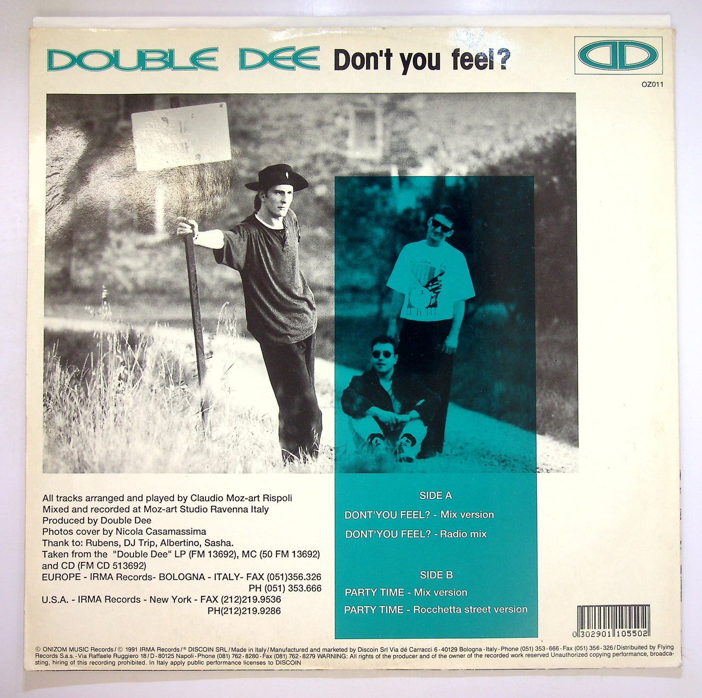 EBOND Double Dee - Don't You Feel? Vinile V097012