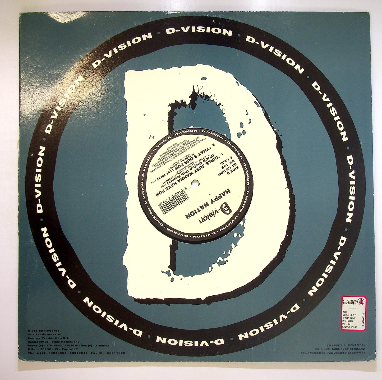 EBOND Happy Nation - Girls Just Wanna Have Fun Vinile V097014