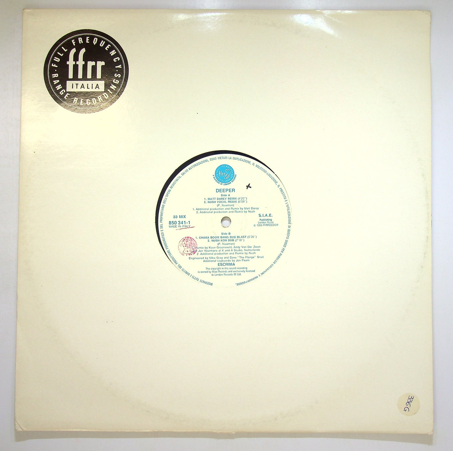 EBOND Escrima - Deeper Vinile V097043