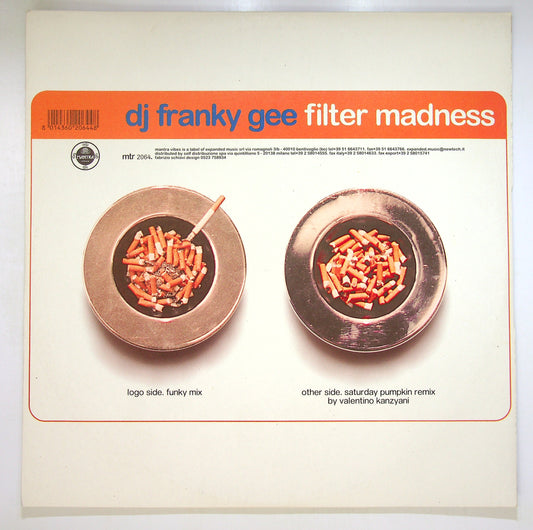 EBOND DJ Franky Gee - Filter Madness Vinile V097077