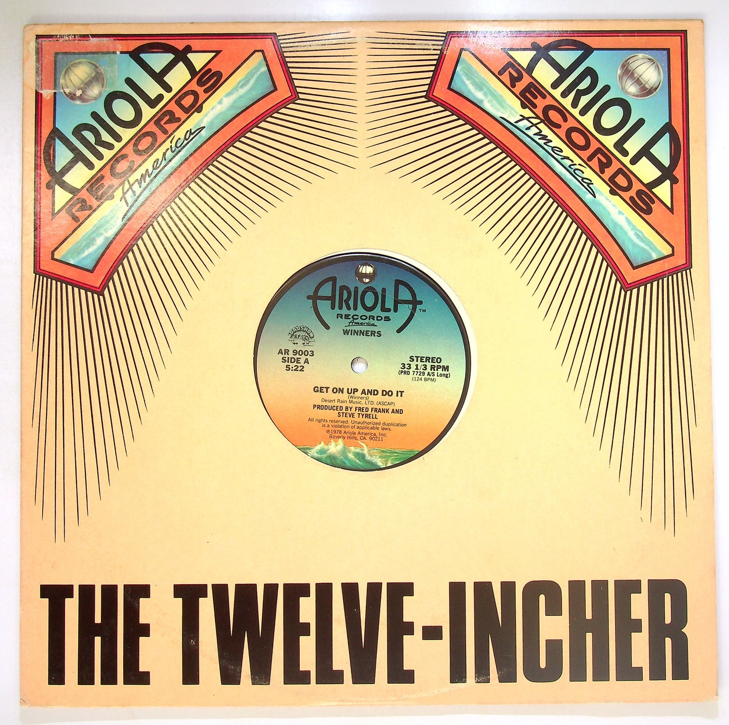 EBOND Winners - Get On Up And Do It Vinile V097101