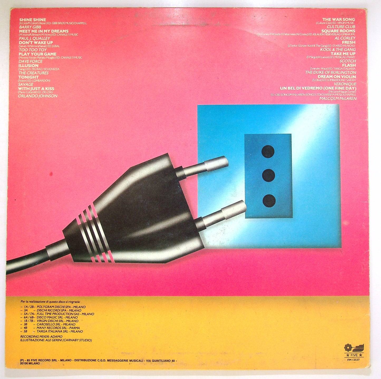 EBOND Various - Alta Tensione Vinile V097112