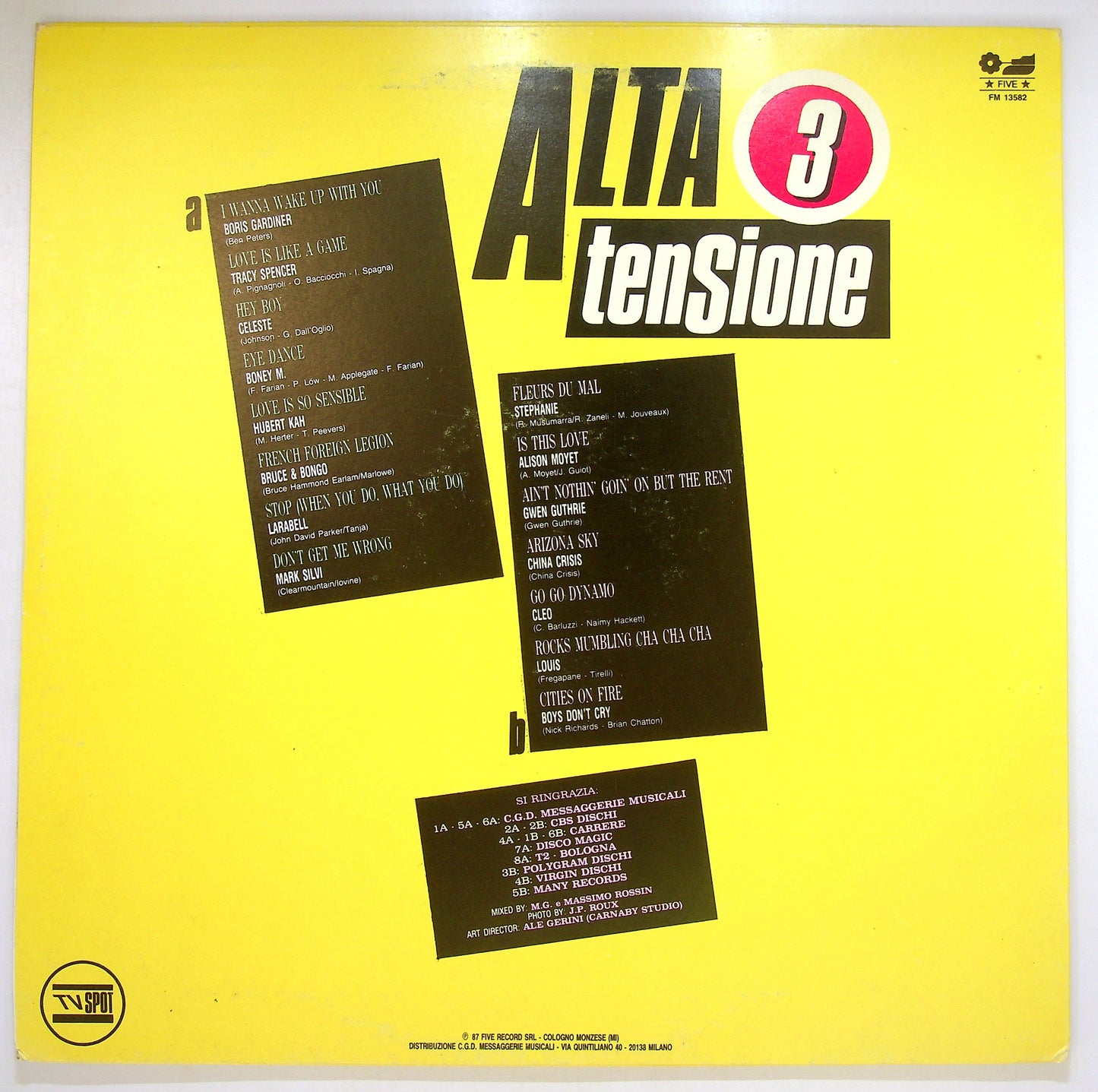 EBOND Various - Alta Tensione 3 Vinile V097114
