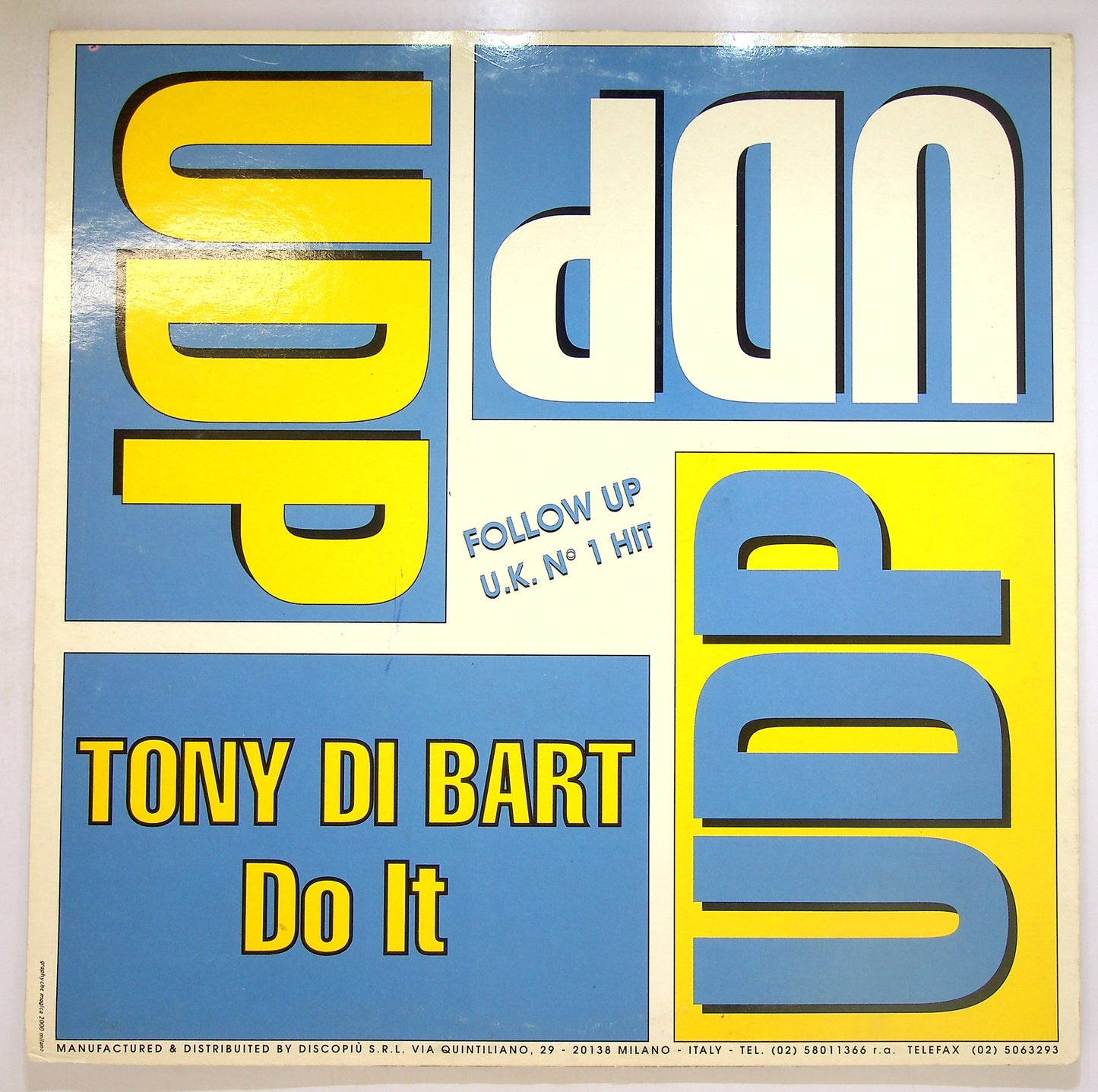 EBOND Tony Di Bart - Do It Vinile V097131