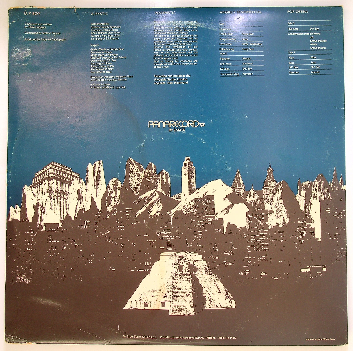EBOND D.P. Boy - Opera Vinile V098008