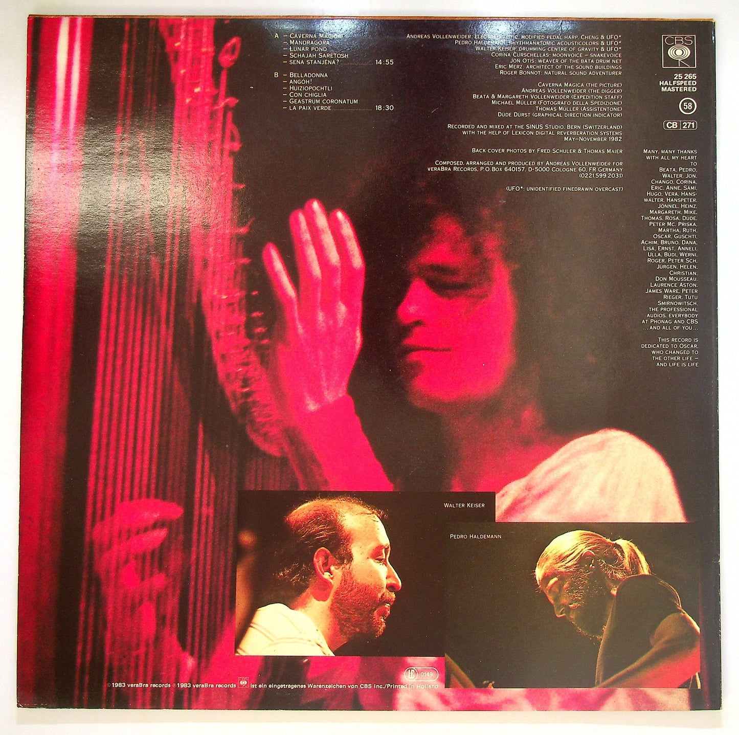 EBOND Andreas Vollenweider - Caverna Magica Vinile V098009