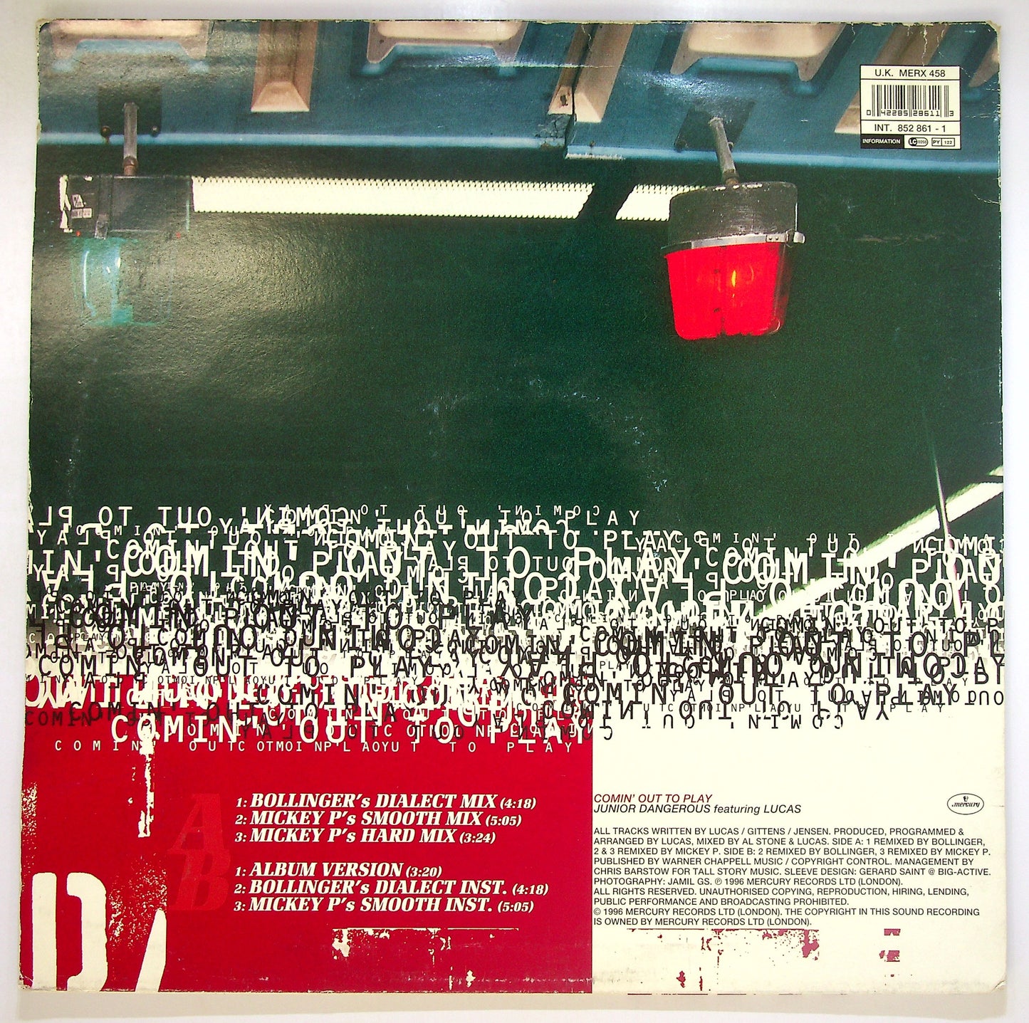 EBOND Junior Dangerous - Comin' Out To Play Vinile V098030