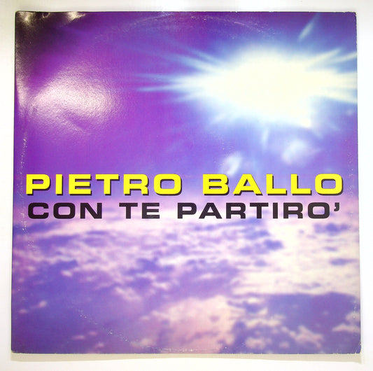 EBOND Pietro Ballo - Con Te Partiro' Vinile V098034