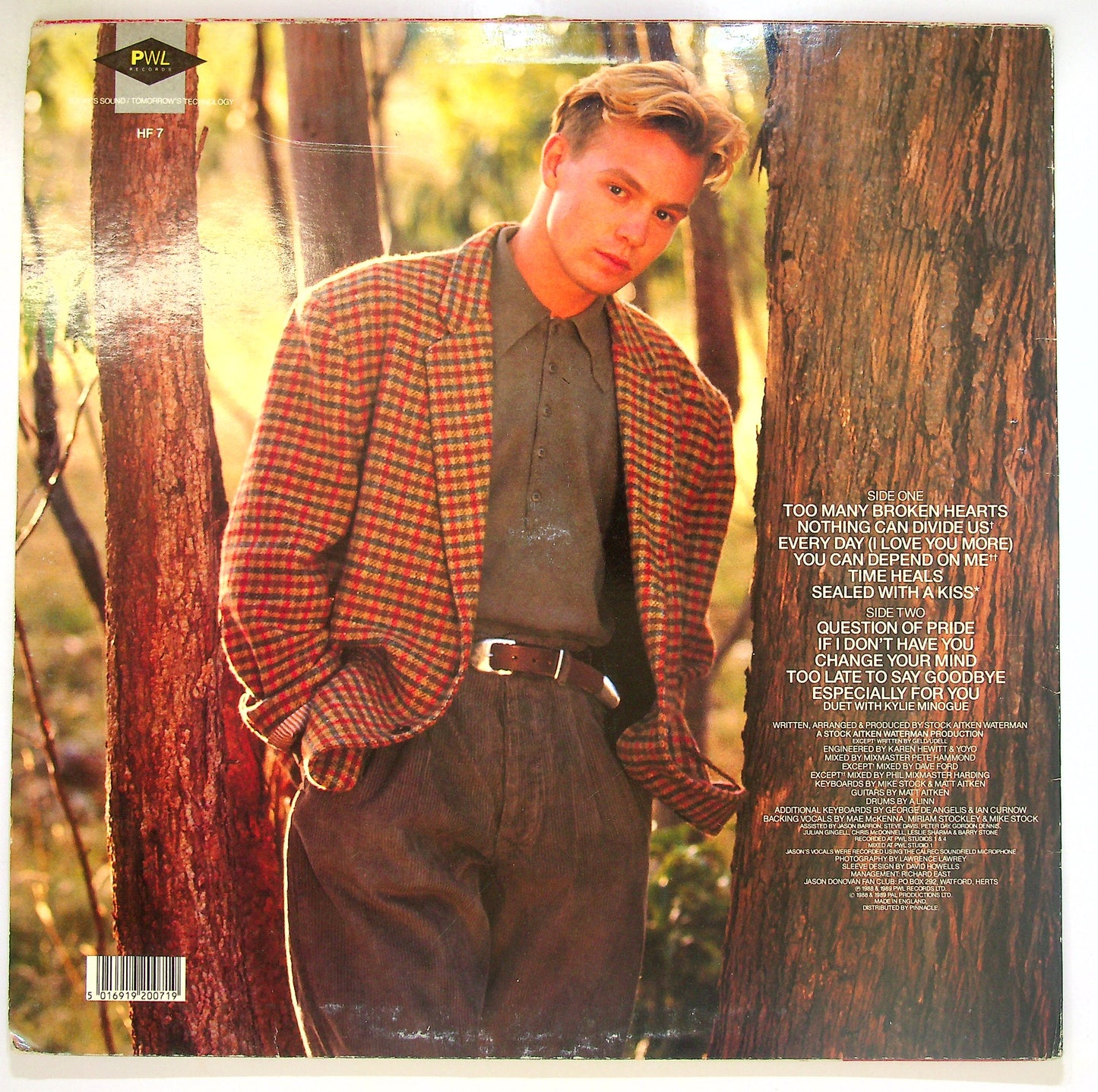 EBOND Jason Donovan - Ten Good Reasons Vinile V098056