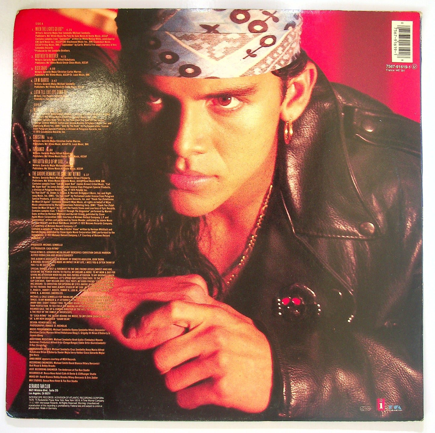 EBOND Gerardo - Mo' Ritmo Vinile V098058